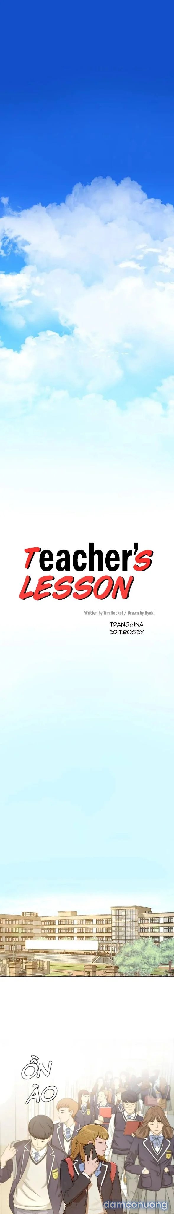 Teacher Lesson – Manhwa 18+